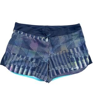 Patagonia Women's Running‎ Shorts Geometric Print Activewear Size Medium 57621
